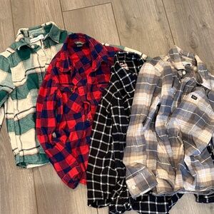 Plaid Flannel Shirt bundle